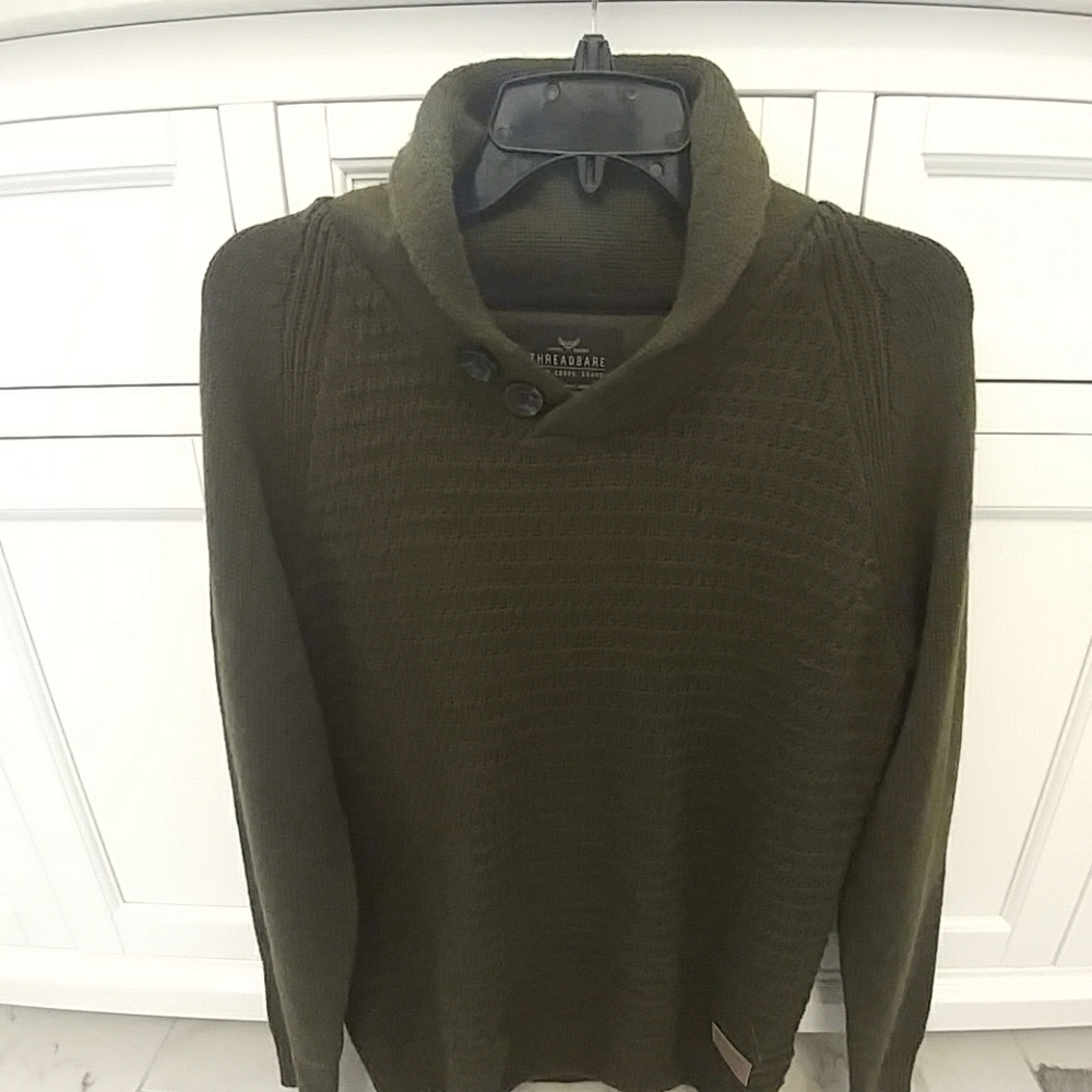Threadbare Shawl collar Sweater